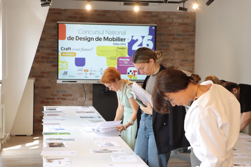 Concursul Național de Design de Mobilier – CNDM 2026 – 25 de proiecte s-au calificat în etapa PROTOTIP